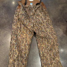Load image into Gallery viewer, Vintage Mossy Oak Original Bottomland Columbia Omni Tech Bibs