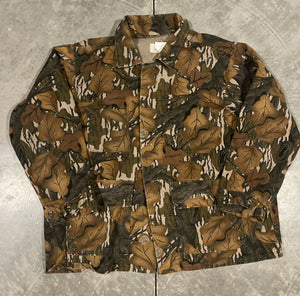 90’s Mossy Oak Fall Foliage 3 Pocket Jacket (XXL) 🇺🇸