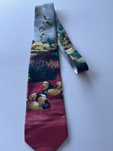 Load image into Gallery viewer, Vintage Ducks Unlimited Silk Tie