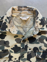 Load image into Gallery viewer, Vintage Cabela’s Duck Camo Chamois (2XL)