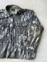 Load image into Gallery viewer, Vintage Deerskin Trebark Camo Chamois Zip-Up Jacket (XL)