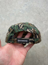 Load image into Gallery viewer, Vintage Browning MossyOak Greenleaf Camo Hat