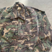 Load image into Gallery viewer, Vintage Woodland Camo Shacket (S)