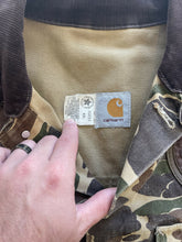 Load image into Gallery viewer, Vintage Carhartt Duck Camo Upland Bird Shooting Jacket (2XL)