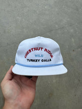 Load image into Gallery viewer, Vintage Chestnut Ridge Turkey Calls White Rope Hat