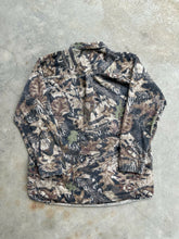 Load image into Gallery viewer, Vintage MossyOak ForestFloor Camo Button-Up(L/XL)