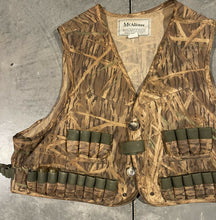 Load image into Gallery viewer, 90’s McAlister Mossy Oak Shadow Grass Waxed Canvas Shell Vest 🇺🇸