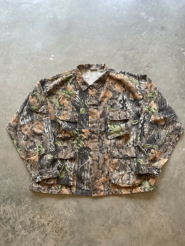 Vintage Trebark Superflauge Camo 4-Pocket Jacket (3XL