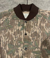 Load image into Gallery viewer, 90’s Mossy Oak Greenleaf Bomber Jacket (XL)🇺🇸