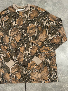 90’s NWT Mossy Oak Fall Foliage Long Sleeve Shirt (XXXL) 🇺🇸