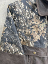 Load image into Gallery viewer, Vintage MossyOak Breakup Camo Leather Jacket (L)
