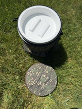 Load image into Gallery viewer, Trebark Camo Bucket Seat - Spinning / Swivel Top- Made In USA