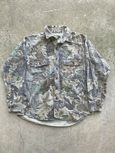 90’s Cabela’s Realtree advantage Camo Chamois (L)