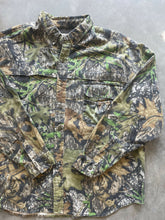 Load image into Gallery viewer, 2000’s Mossy Oak Obsession Camo Button Up Shirt (2XL)
