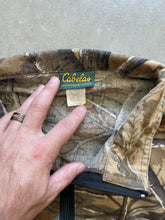 Load image into Gallery viewer, Vintage Cabela’s Skyline Camo Bomber Jacket (XL-Tall)