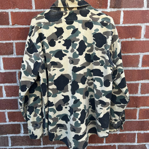 Vintage duck Camo button up shirt