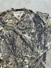 Load image into Gallery viewer, Vintage Mossy Oak Breakup Camo Henley Shirt (2XL)