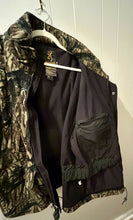 Load image into Gallery viewer, Vintage Browning Mossy Oak Treestand Fleece Jacket XL with Hood