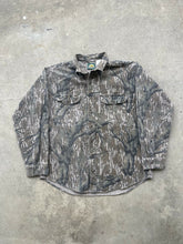Load image into Gallery viewer, Vintage Cabela’s MossyOak Treestand Camo Chamios (XL Tall)