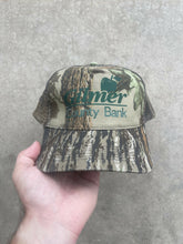 Load image into Gallery viewer, Vintage Realtree Camo “Gilmer County Bank” Hat