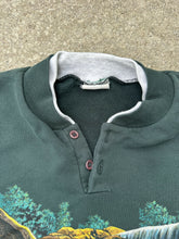 Load image into Gallery viewer, Vintage Art Unlimited XL Pullover Sweater Bald Eagle Waterfall