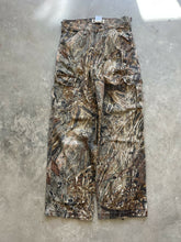Load image into Gallery viewer, Vintage Mossy Oak Duck Blind Camo Adjustable Waist Pants (S)