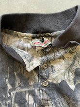 Load image into Gallery viewer, Vintage Mossy Oak Breakup Camo Polo Shirt (S)