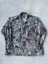 Load image into Gallery viewer, Vintage Cabela’s Realtree Advantage Camo Heavy Duty Canvas Button-Up Shirt (2XL)