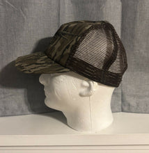 Load image into Gallery viewer, Vintage Mossy Oak Treestand Unstructured Trucker Hat USA