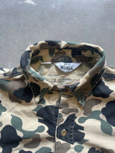 Load image into Gallery viewer, Vintage Woolrich Duck Camo Button-Up Shirt (M)
