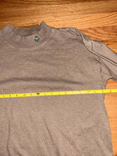 Load image into Gallery viewer, Companions Mossy Oak Vintage Brown Tan Long Sleeve Henley hunting T Shirt Mens LG