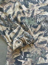 Load image into Gallery viewer, Vintage Mossy Oak Forest Floor Camo Mock Neck Shirt (XL)