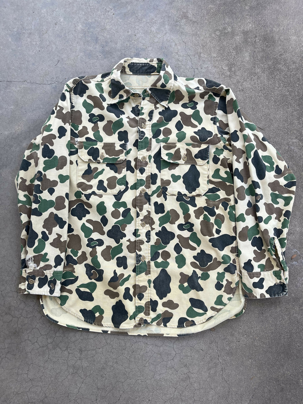 Vintage Duck Camo Chamios (L/XL)