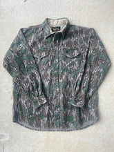 Load image into Gallery viewer, Vintage Browning Mossy Oak Greenleaf Camo Chamois Shirt (XL)