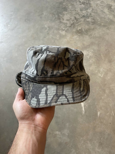 Vintage Trebark Camo Trapper Hat