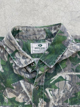 Load image into Gallery viewer, Vintage MossyOak Shadow Leaf Camo Button Up Shirt (XL/XXL)