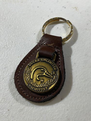 90’s Dooney Bourke Style Ducks Unlimited Committee Keychain