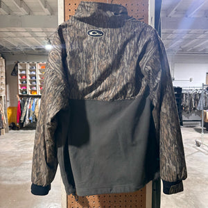 Drake Mossy Oak Bottomland Pullover Jacket (XL/XXL)