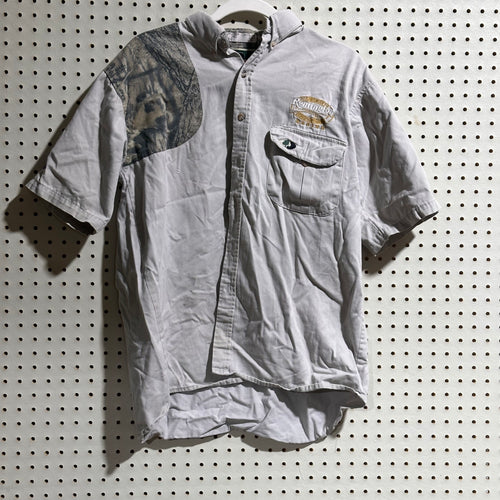 00's Mossy Oak Breakup Remington Racing Pit Crew Shirt (L)