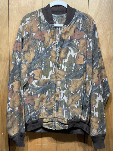 Mossy Oak Fall Foliage / Treestand Reversible Bomber (XL/XXL)🇺🇸