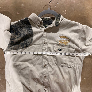 00's Mossy Oak Breakup Remington Racing Pit Crew Shirt (L)