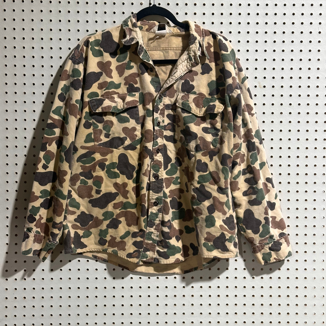 80’s Duxbak Old School Camo Chamois Shirt (XL)🇺🇸 – Camoretro