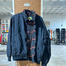 Load image into Gallery viewer, Cabela’s Aztec Fleece Lined Bomber (L)