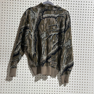 90's Mossy Oak Treestand Knit Sweater (M/L)🇺🇸