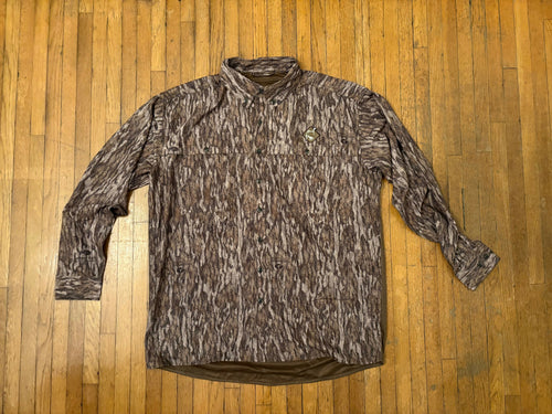 Drake Ol’Tom Bottomland Turkey Hunting Lightweight Button Down Size M
