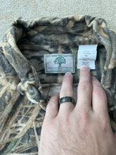 Load image into Gallery viewer, Vintage Mossy Oak Gen 1 Shadow Grass Camo Chamois Shirt (2XL)
