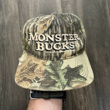 Load image into Gallery viewer, Vintage Team Realtree Monster Bucks Strap Back Hat