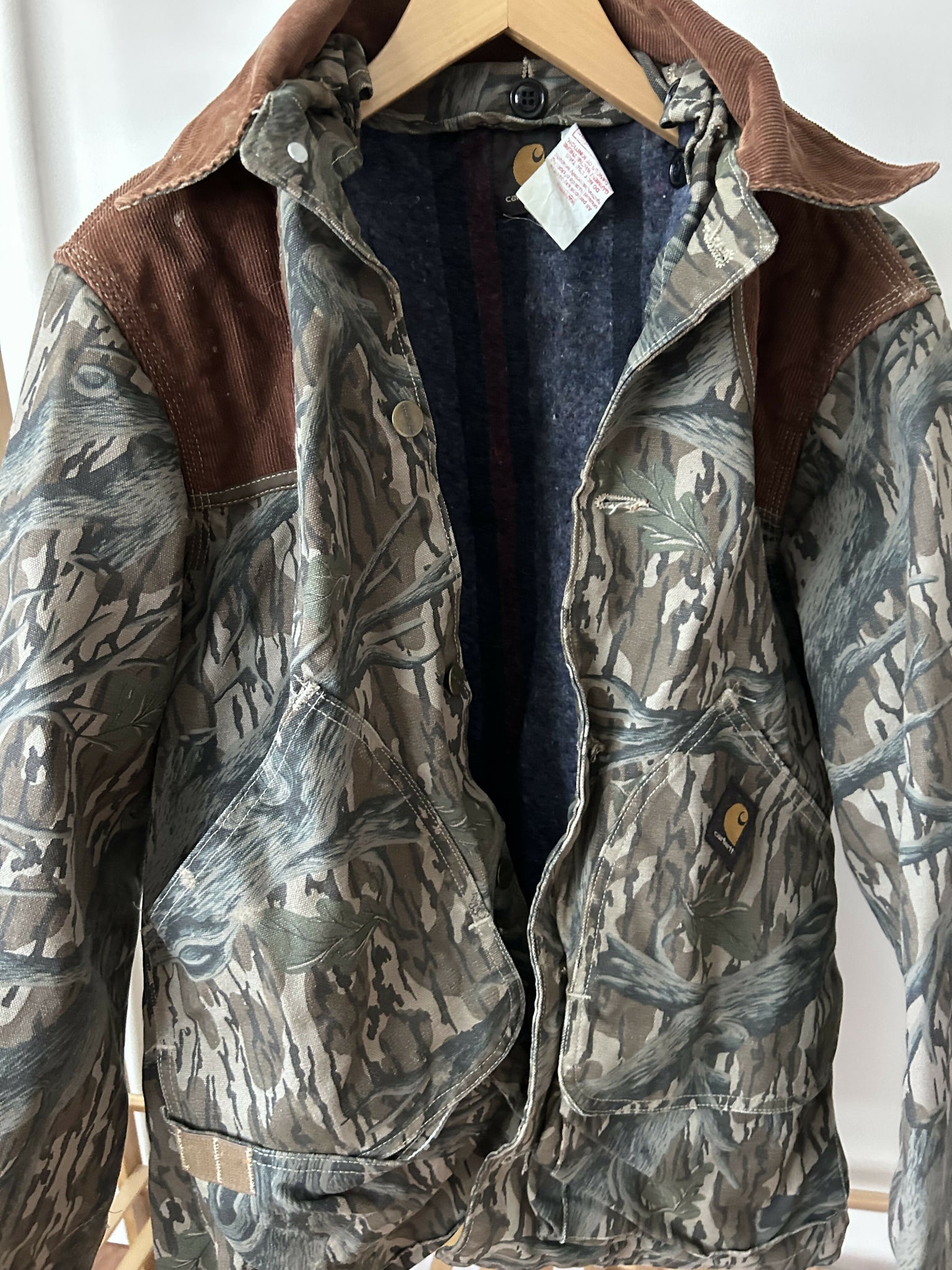 Carhartt vintage USA made Mossy Oak Treestand bottomland camo