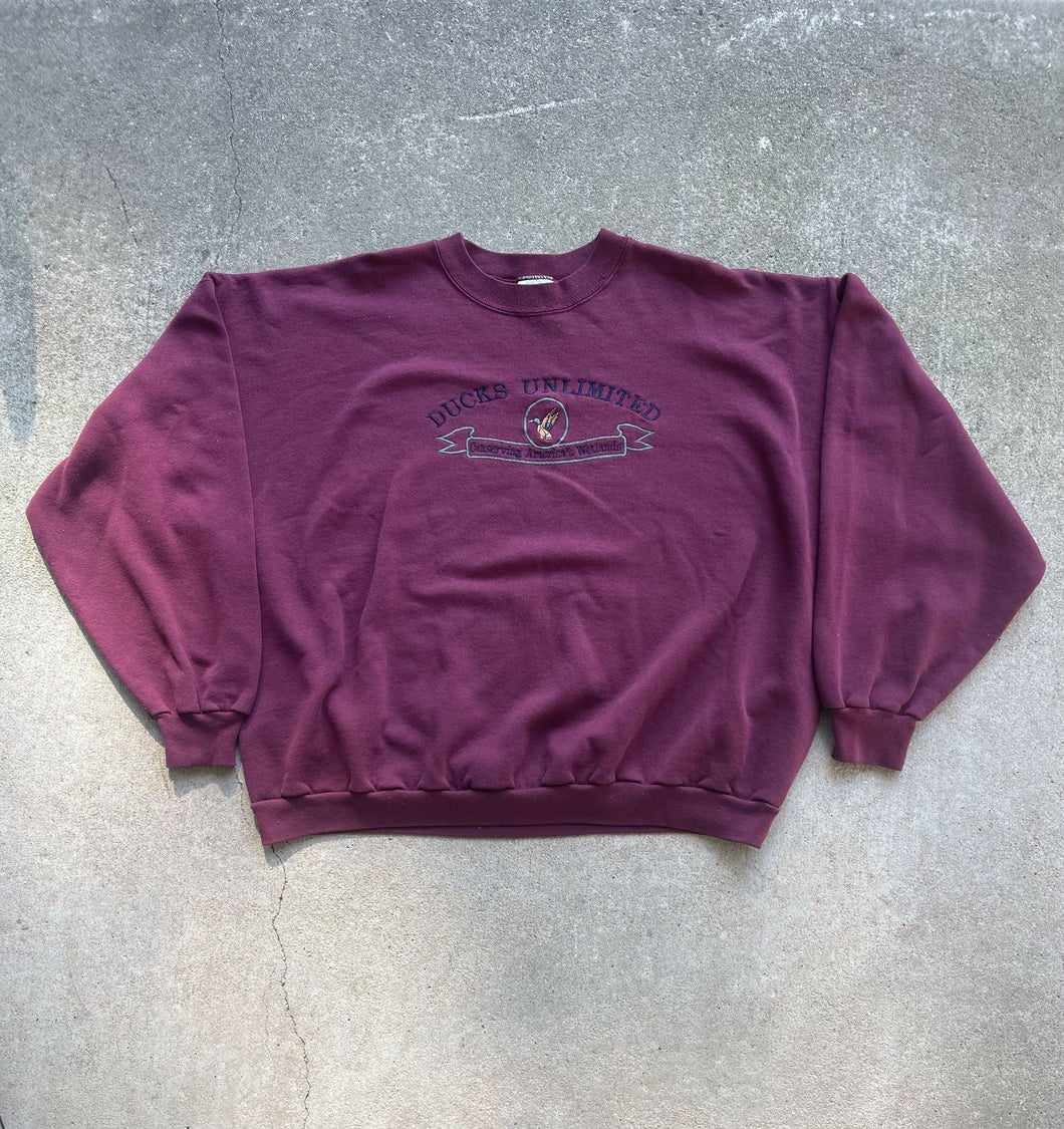 Vintage Ducks Unlimited Crewneck (XL/XXL)