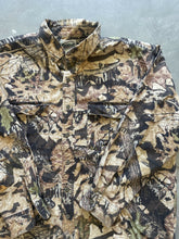 Load image into Gallery viewer, Vintage Mossy Oak Forest Floor Camo Button-Up Shirt (L)